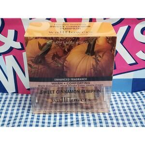 BBW Sweet Cinnamon Pumpkin ENHANCED FRAGRANE WARM & COMFORTING Wallflower Refill